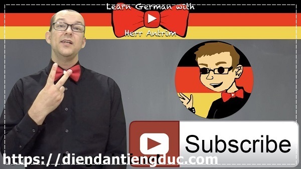 Học tiếng Đức giao tiếp online qua kênh Youtube
