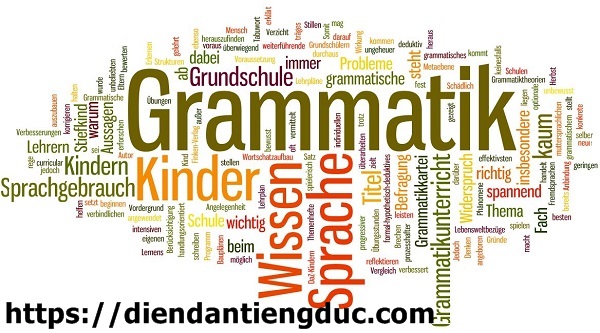 học ngữ pháp từ sách học tiếng Đức